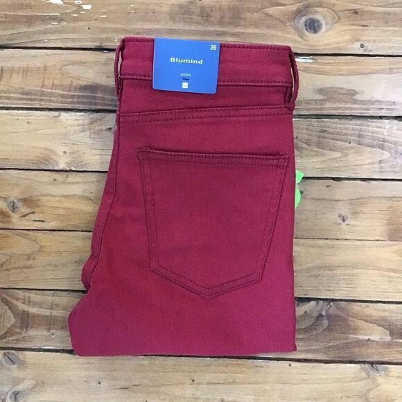 BLUMIND high rise waisted stretchy jeans pants size 26 eco responsible skinny - Picture 3 of 8